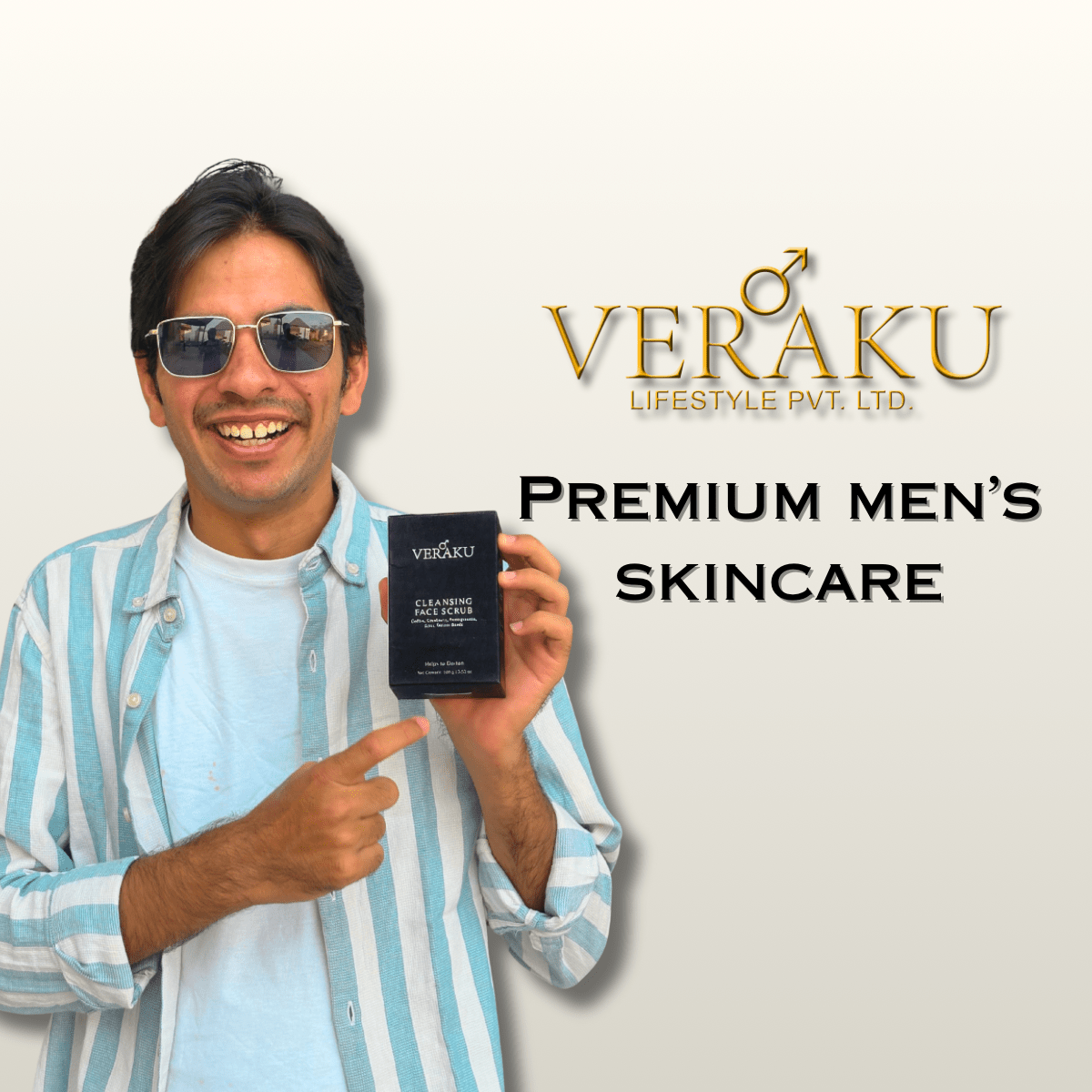 Cleansing Face Scrub | 100 GM - Veraku