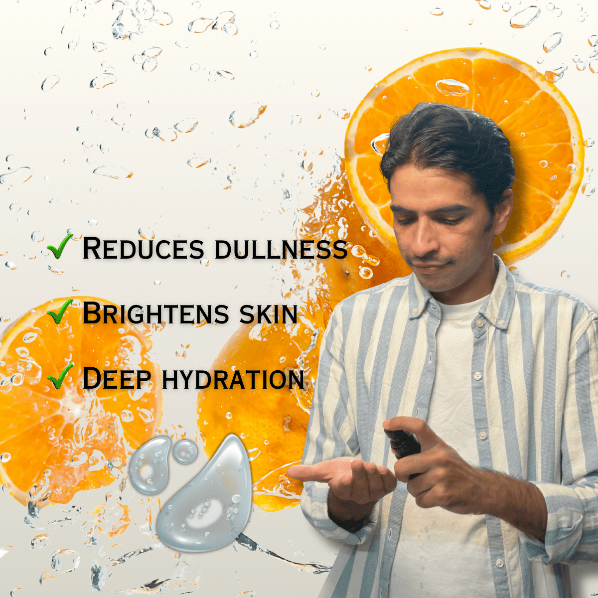 10 % Vitamin - C Face Serum with Hyaluronic Acid | 30ML - Veraku