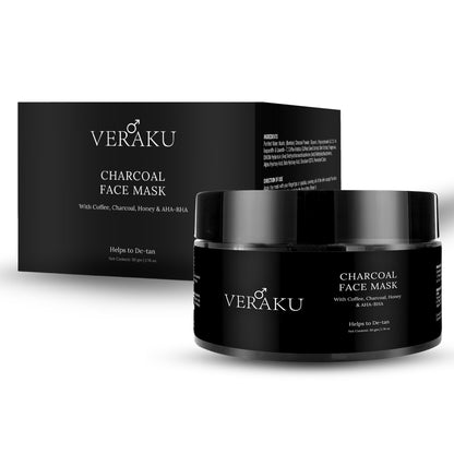 Charcoal Face Mask | 50 GM - Veraku