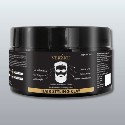 Hair Styling Clay | 50 gm - Veraku