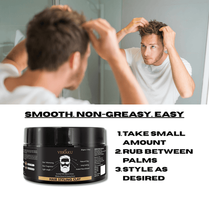 Hair Styling Clay | 50 gm - Veraku