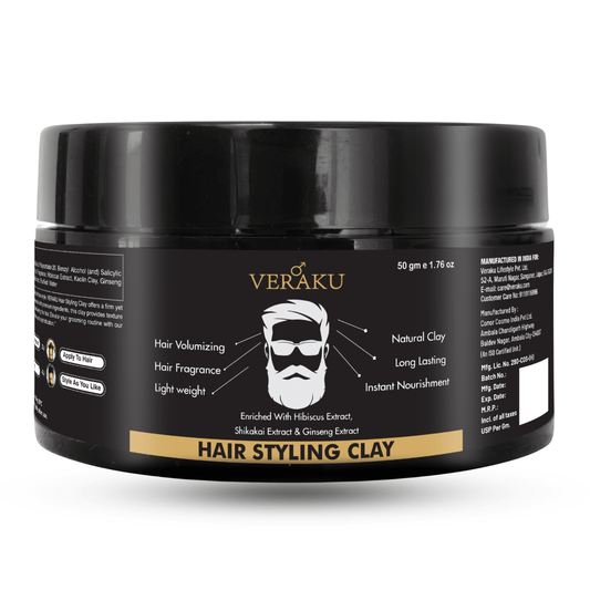 Hair Styling Clay | 50 gm - Veraku