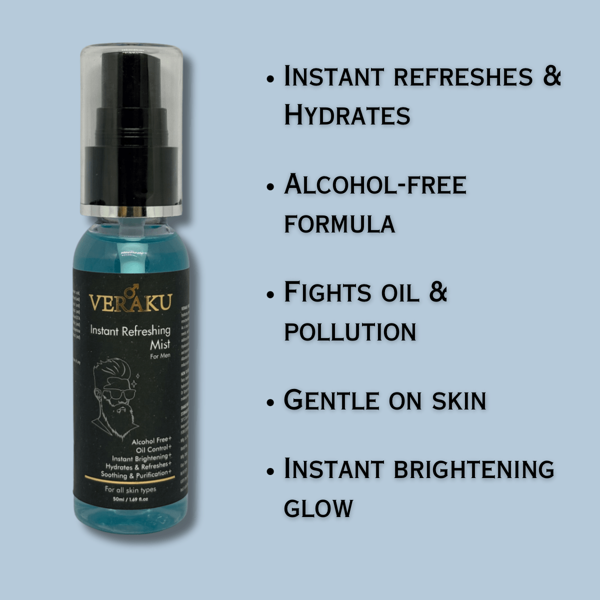Instant Refreshing Mist | 50ML - Veraku